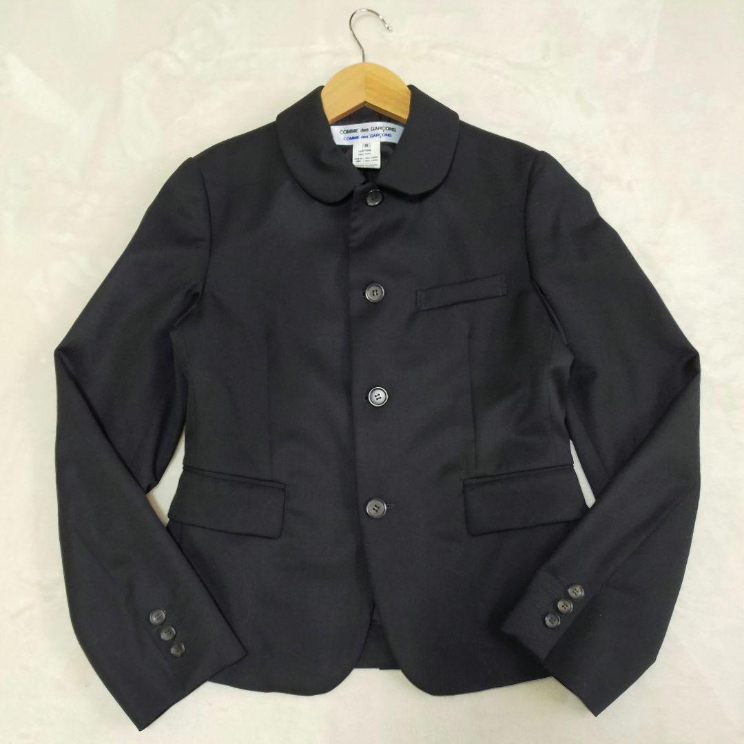 美品　ハンガリー製　コムコム　コムデギャルソン　丸襟ジャケット