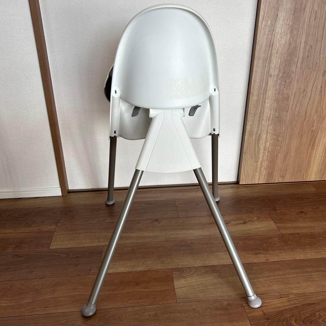 【グレー脚】BabyBjornベビービョルン ハイチェア ハーネス付き✰廃盤品✰