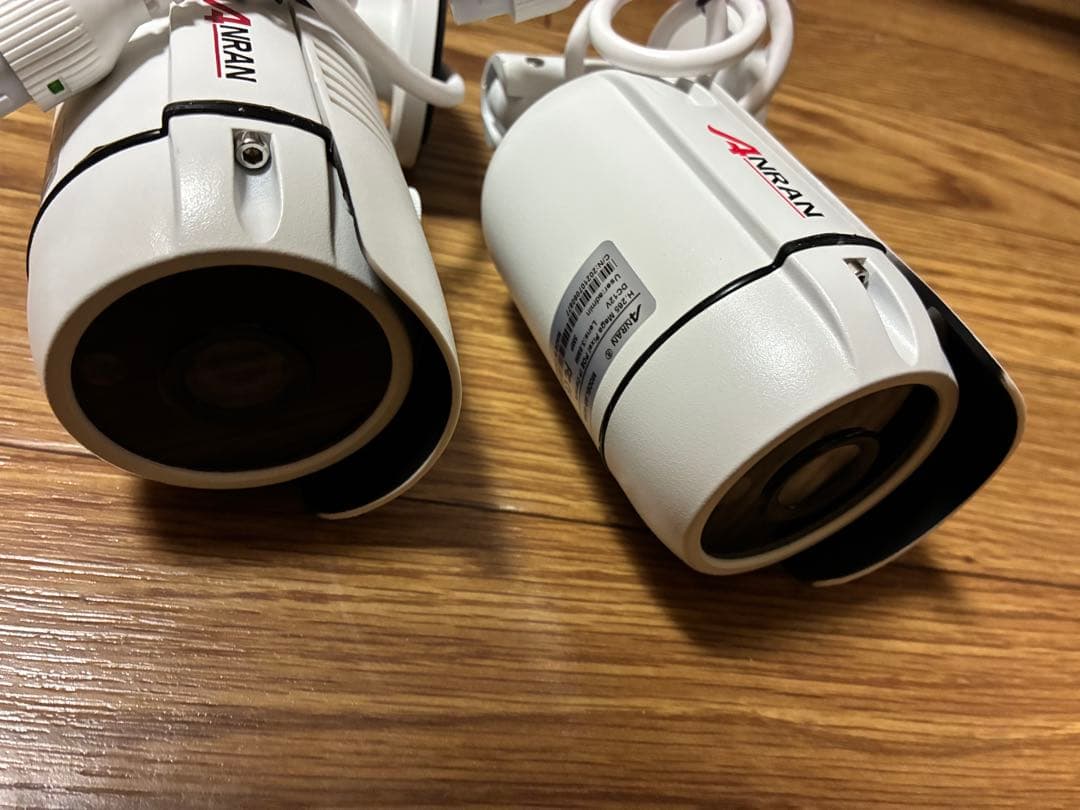 ANRAN POE モニタ付きレコーダー1080P2台