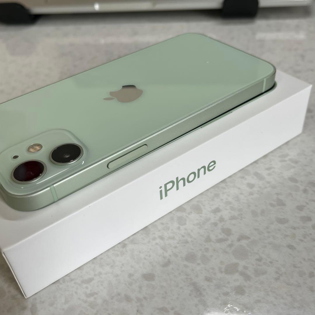 美品 Iphone12mini 128gb simフリー バッテリー交換100％