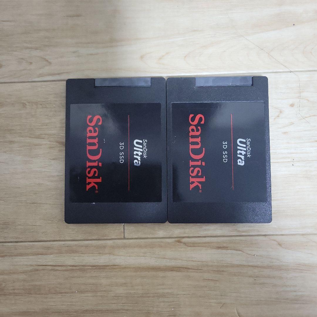 SanDisk Ultra 3D SSD 2個セット