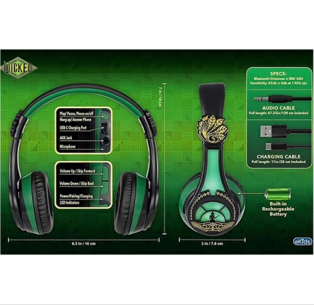 Wicked Bluetooth ウィキッド エルファバ ワイヤレスヘッドフォン