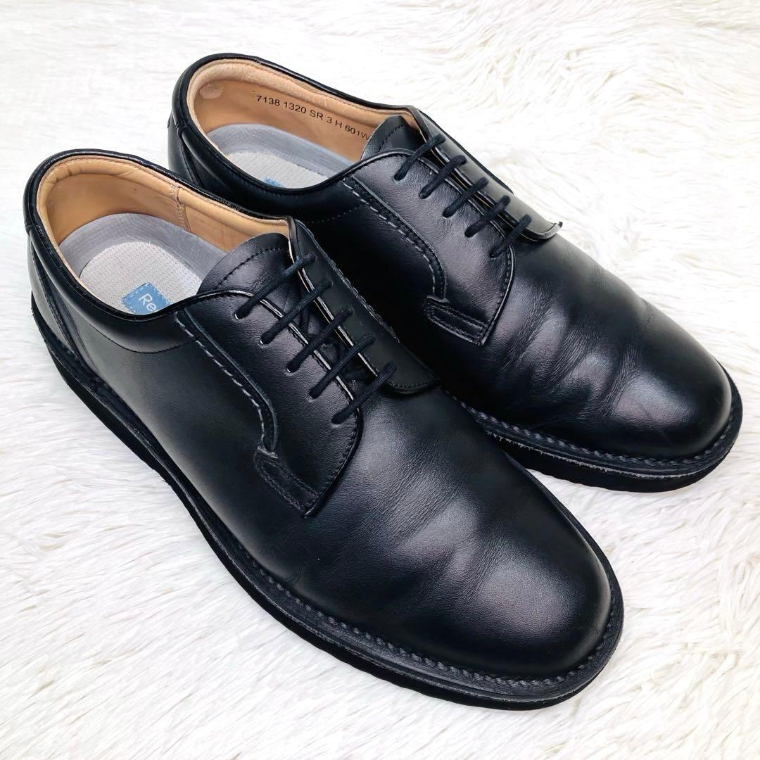 【美品】REGAL27㌢リーガルウォーカー 601W ストレートチップ ブラック