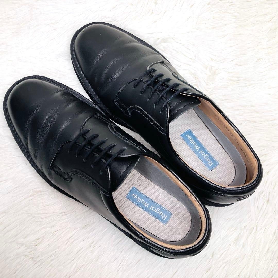 【美品】REGAL27㌢リーガルウォーカー 601W ストレートチップ ブラック