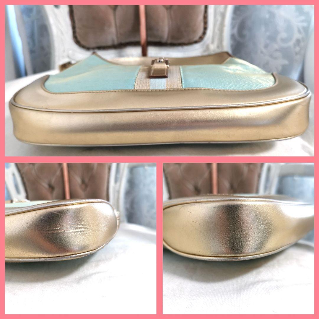 【極美品】グッチGUCCIジャッキー シェリーライン ワンショルダーバッグ