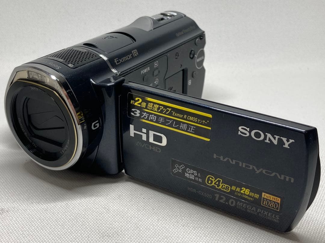 美品　SONY　Handycam　HDR-CX520　d109b304dd