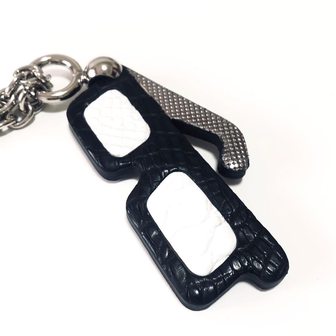 CIVINILEチビナイル チャーム クロコダイル レザー A254010