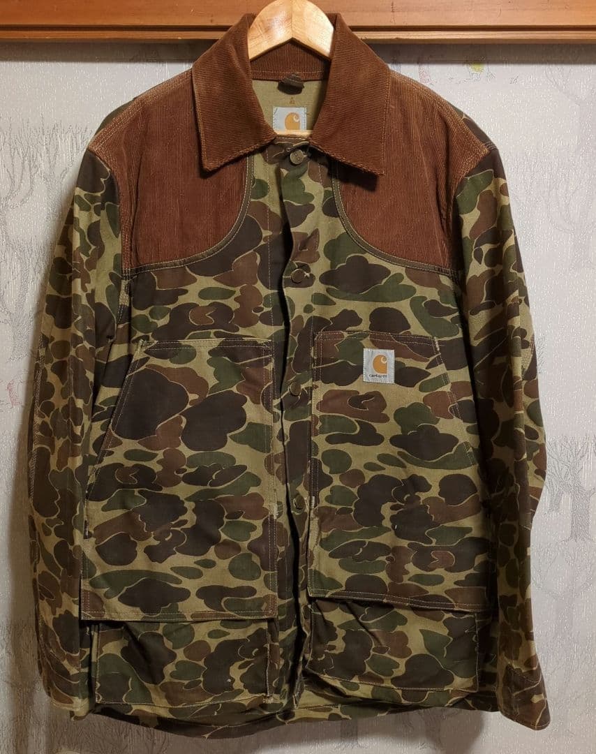 Carhartt 迷彩 ハンティングジャケット