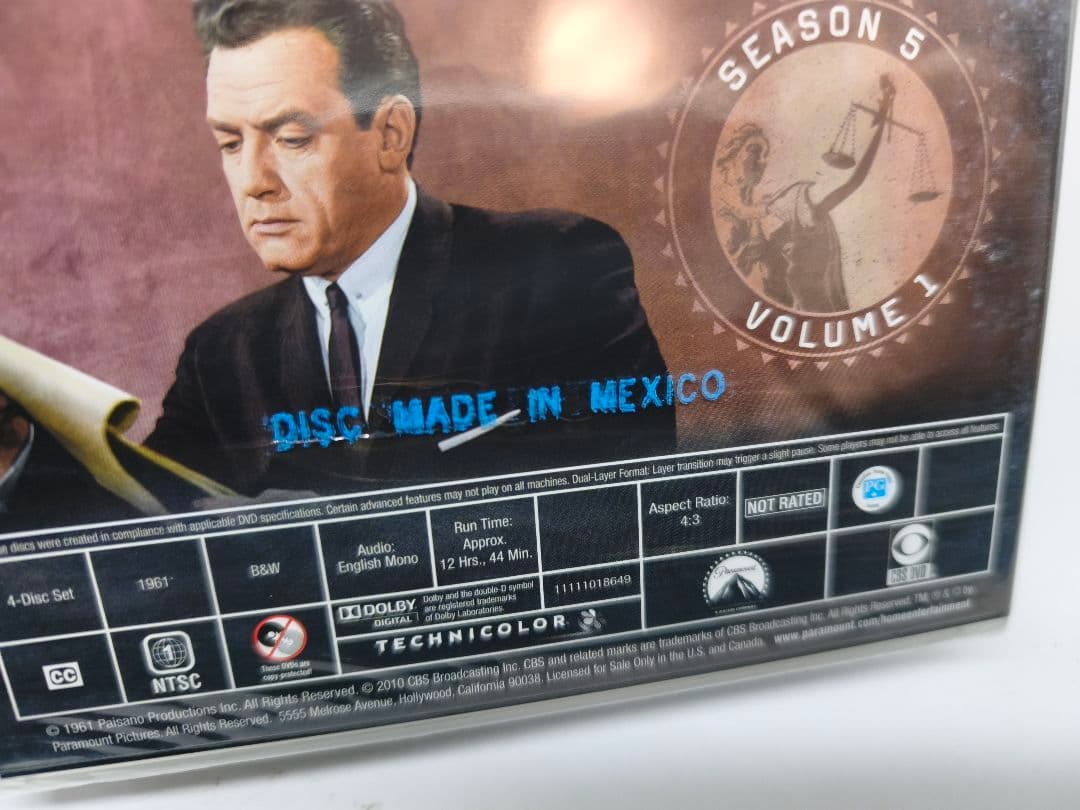 ペリー・メイスン DVD シーズン1~7 輸入盤 新品
