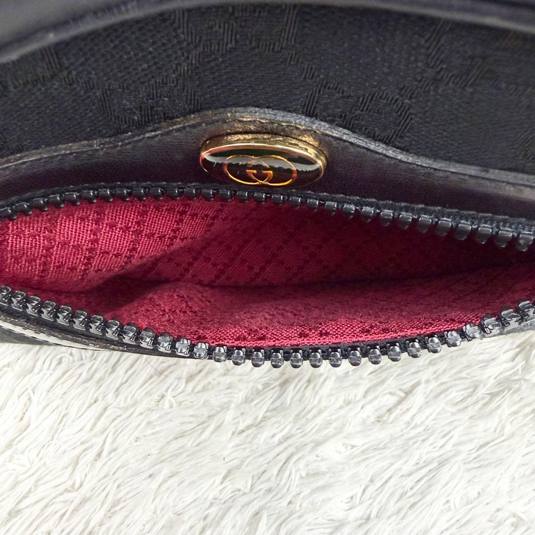 【極美品】オールドグッチ シェリーライン GGキャンバス ショルダーバッグ 箱付