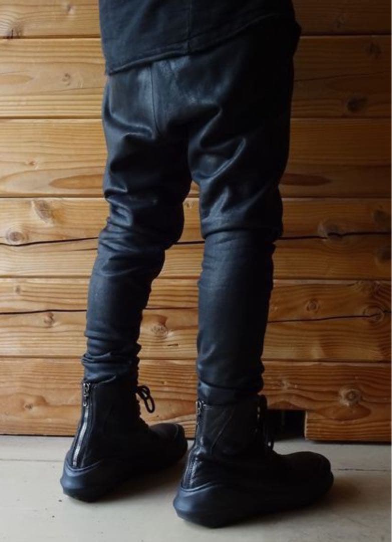 JULIUS コーティング シームドクロッチパンツ