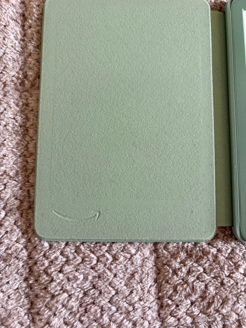 Kindle グリーン 本体　カバー付き