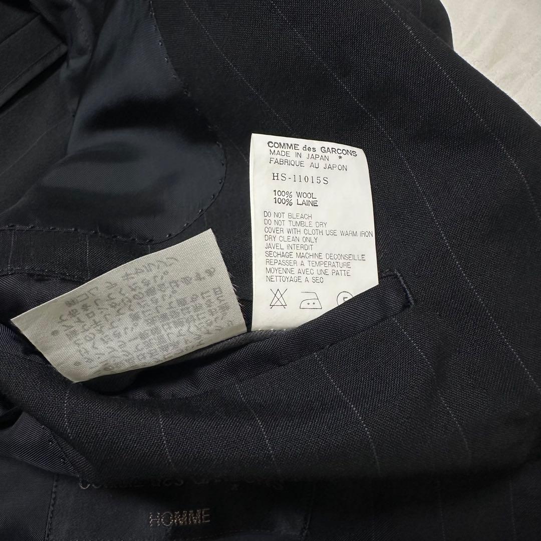 80s COMME des GARCONS HOMME ウール ダブル スーツ