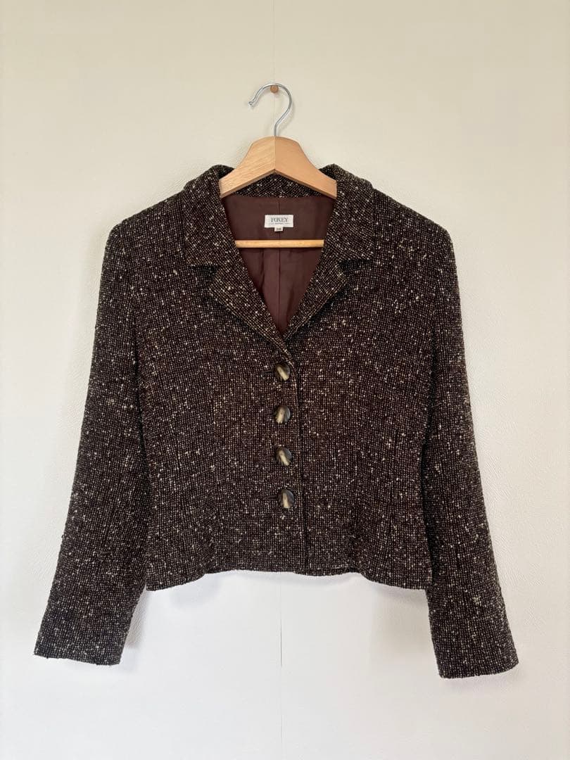 テーラードジャケット ブラウン size 38
