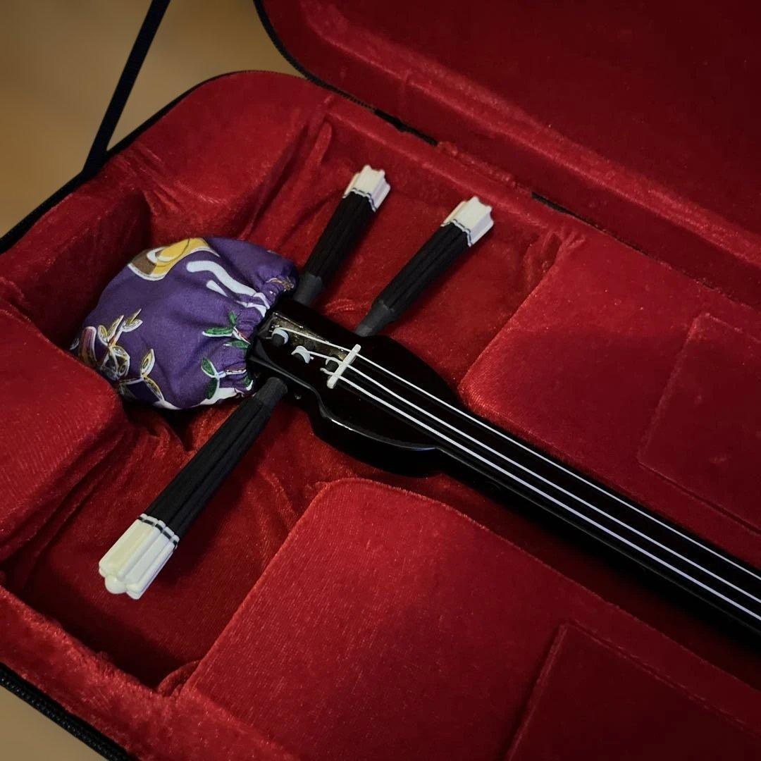 沖縄三線　初心者、中級者、上級者向けセット　本皮強化張り