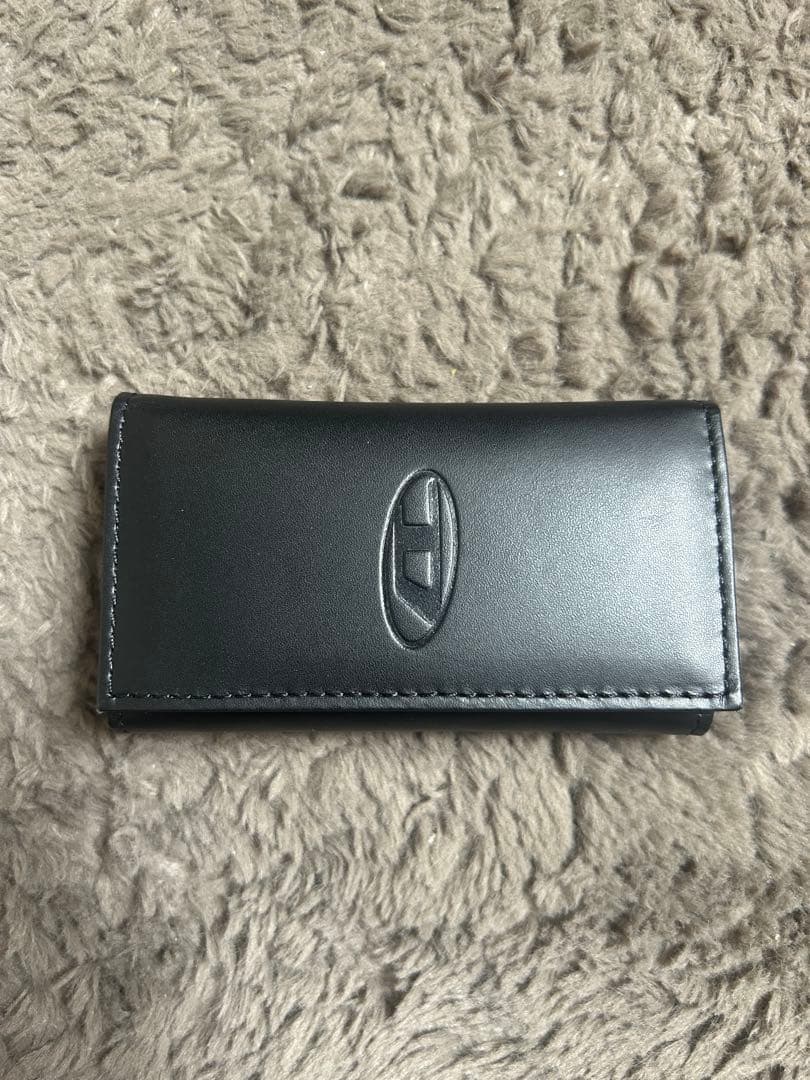 【新品未使用】ディーゼル/DIESEL 本革 6連キーケースキーリング ブラック