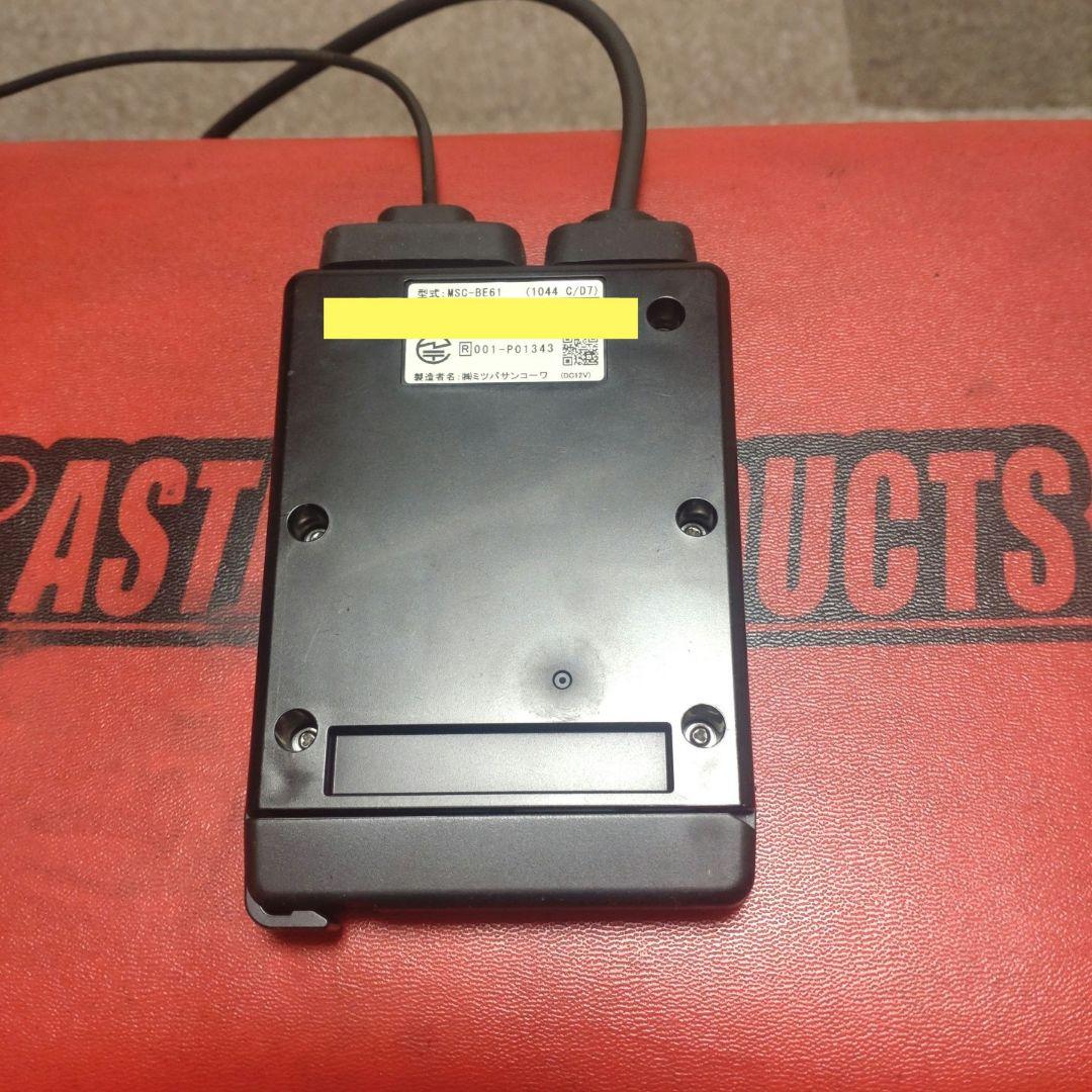 バイク用　ETC　車載器　ミツバ　BE61　（検索用）ETC2.0　1104