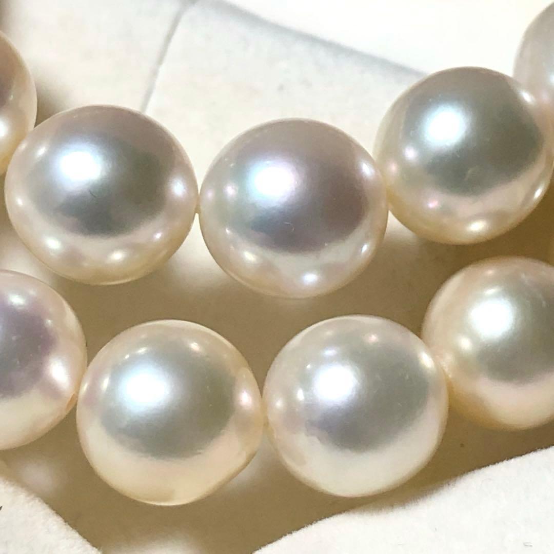 【高島屋】極美✨超大珠⭐︎ あこや真珠　本真珠ネックレス　アコヤパール