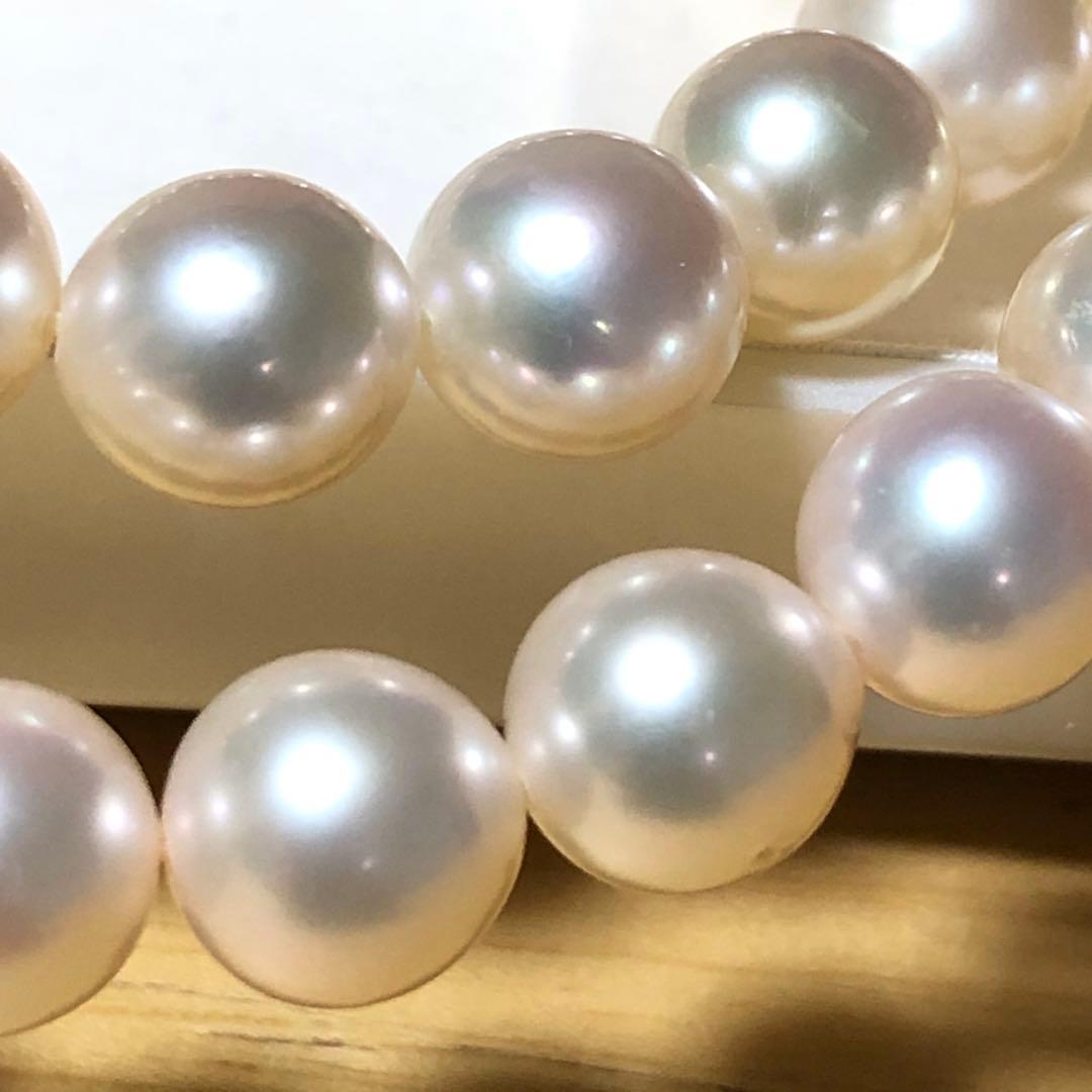 【高島屋】極美✨超大珠⭐︎ あこや真珠　本真珠ネックレス　アコヤパール