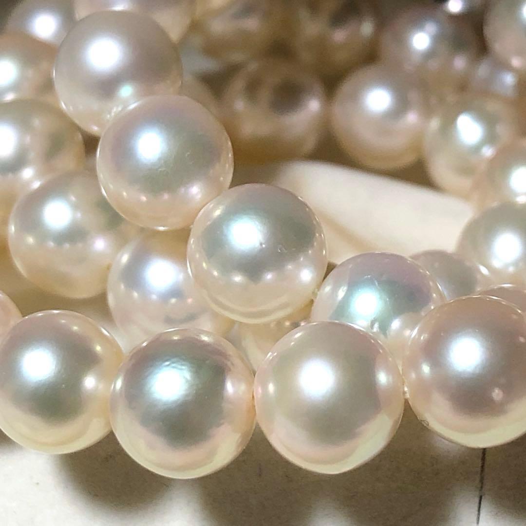 【高島屋】極美✨超大珠⭐︎ あこや真珠　本真珠ネックレス　アコヤパール