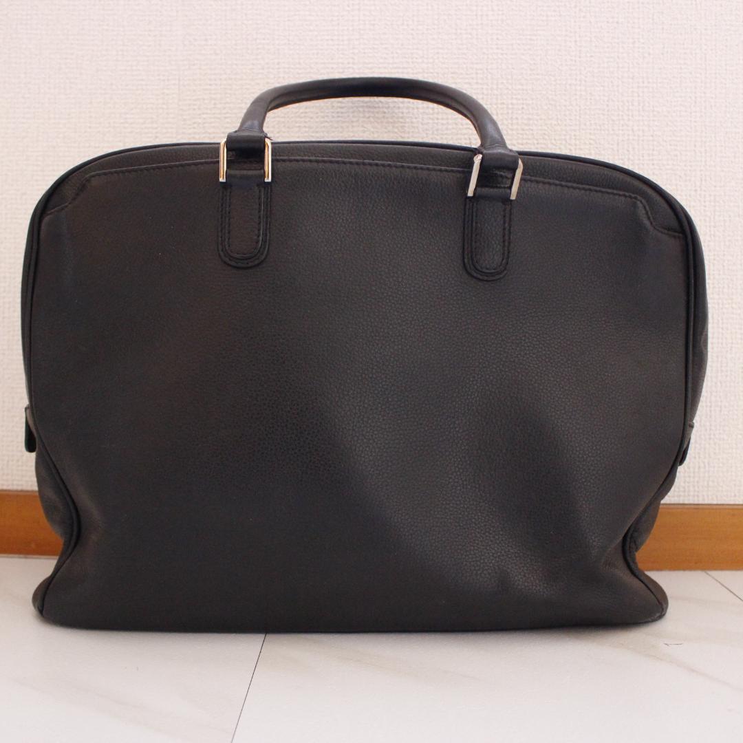 MORABITO ビジネスバッグ レザー ブラック 通勤用 トートバッグ