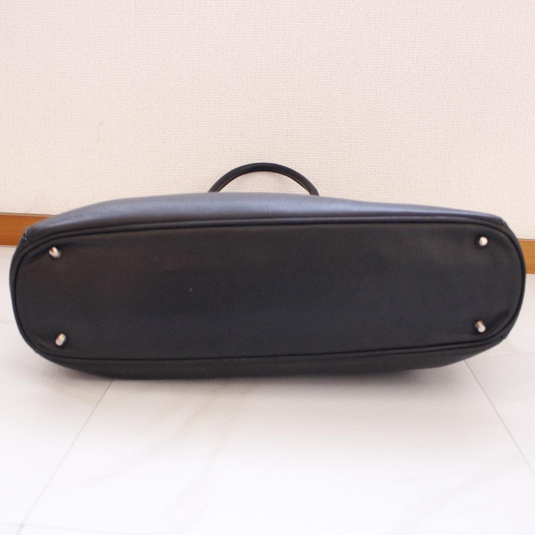 MORABITO ビジネスバッグ レザー ブラック 通勤用 トートバッグ