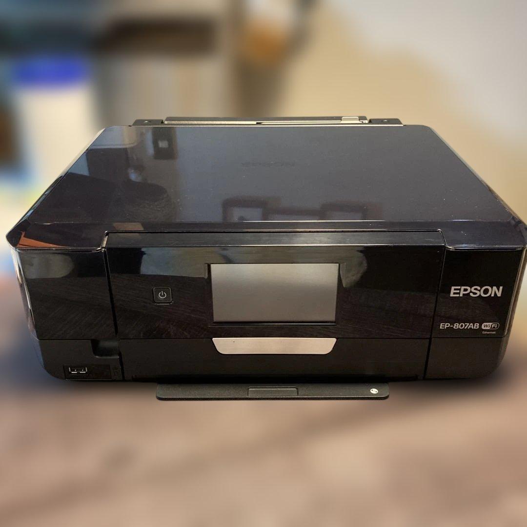 エプソン　インクジェットプリンター(複合機)EP-807AB