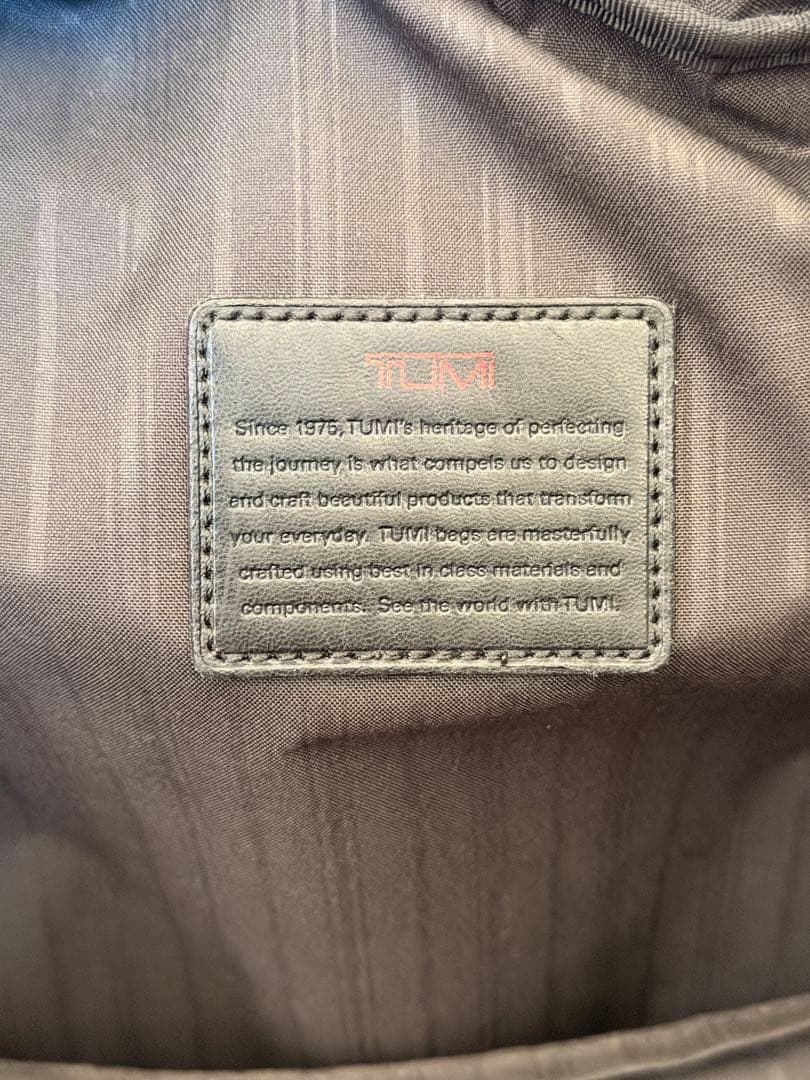 バッグ TUMI BACKPACK