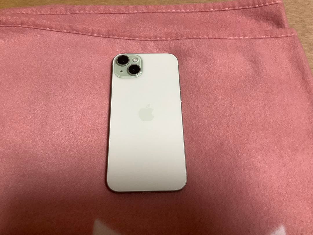 iPhone 15 Plus ミントグリーン SIMフリー 128gb