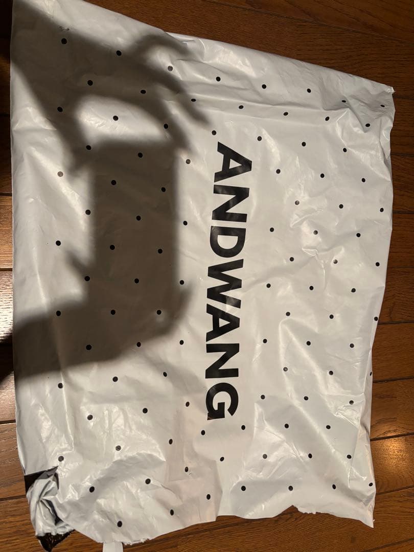 トップス andwang Kirakira 2way fur zip up beige