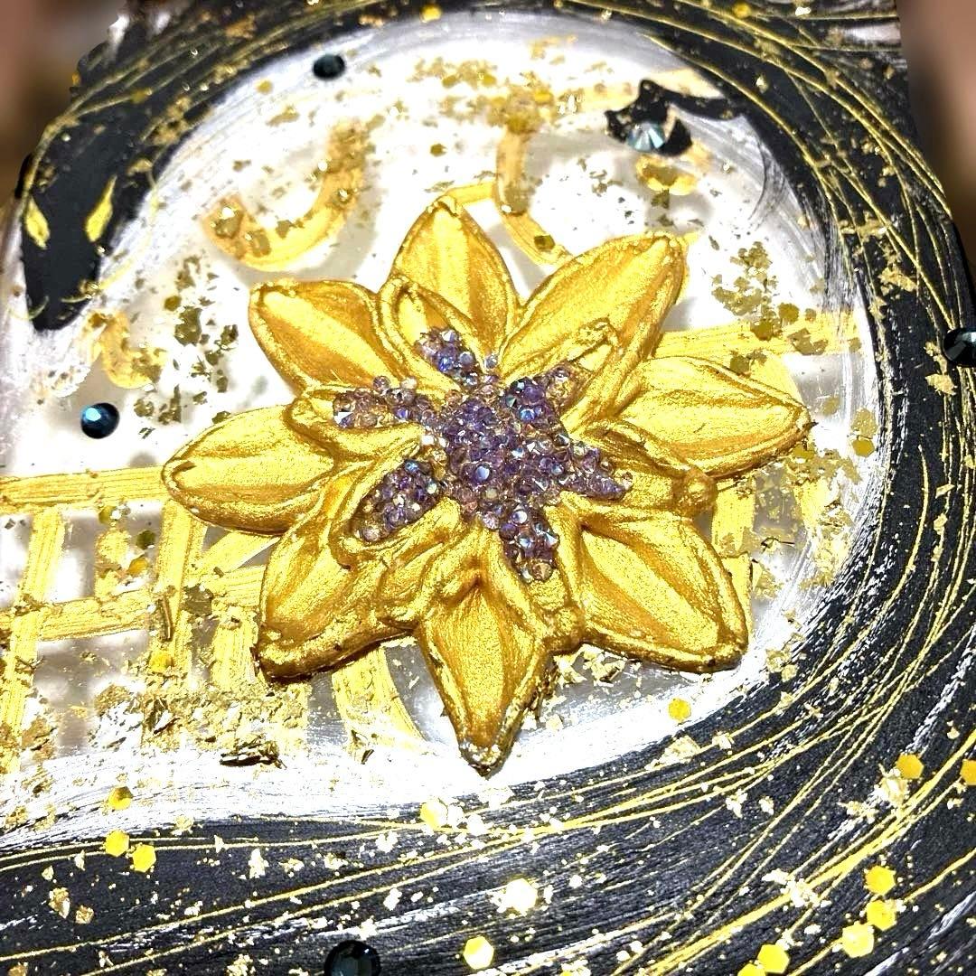 開運絵画　龍神様　金龍　白龍　赤龍　黒龍　フトマニ図　金箔　3点