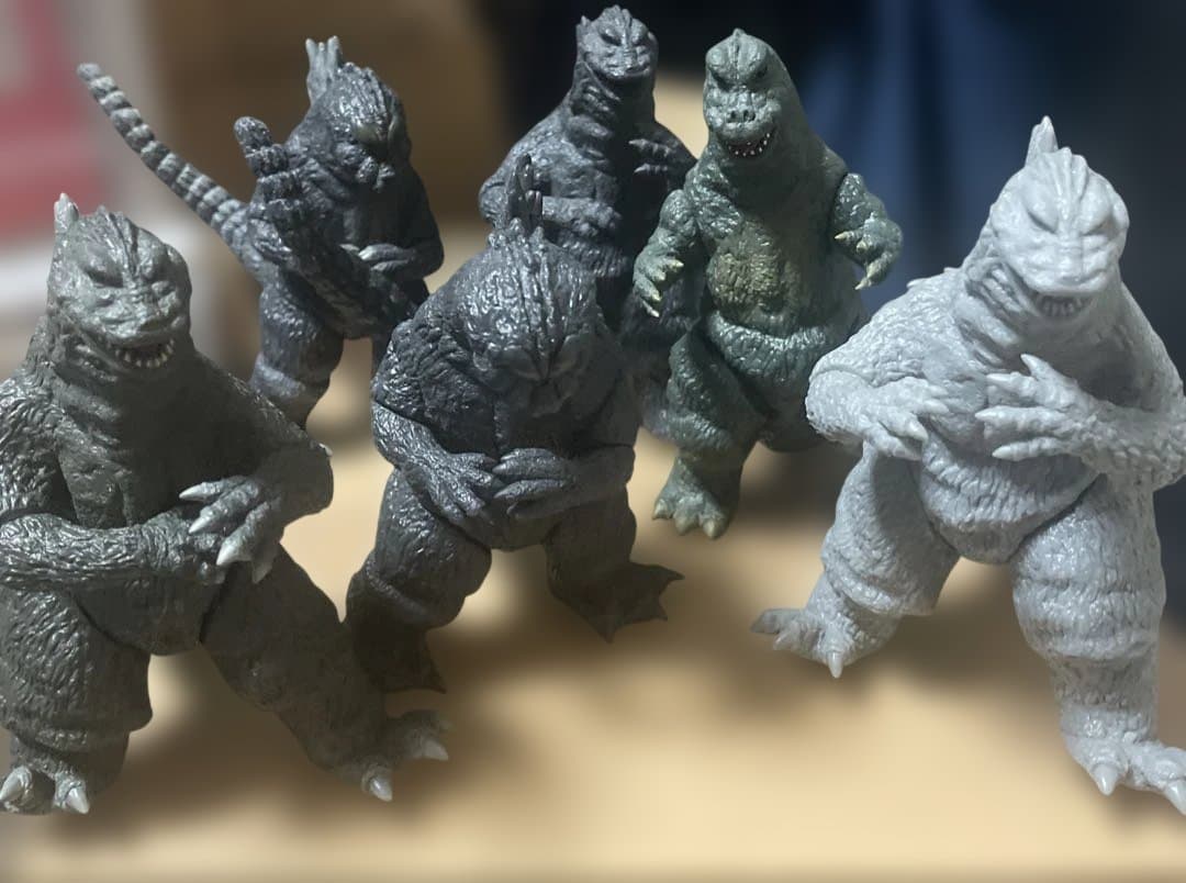 ゴジラ Y・MSF&GEN コラボ フィギュア 6体