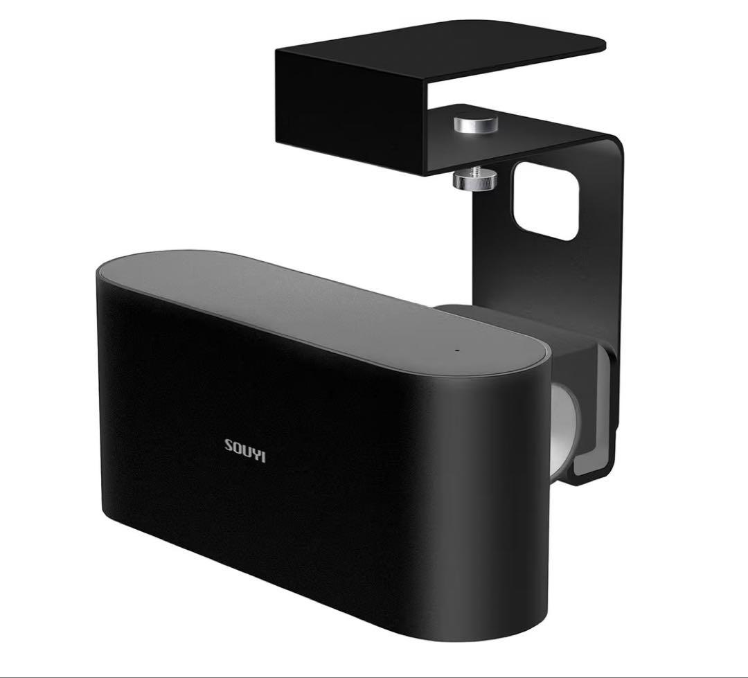 【未使用品】【戸棚フック付き】SOUYIハンドドライヤー ブラック