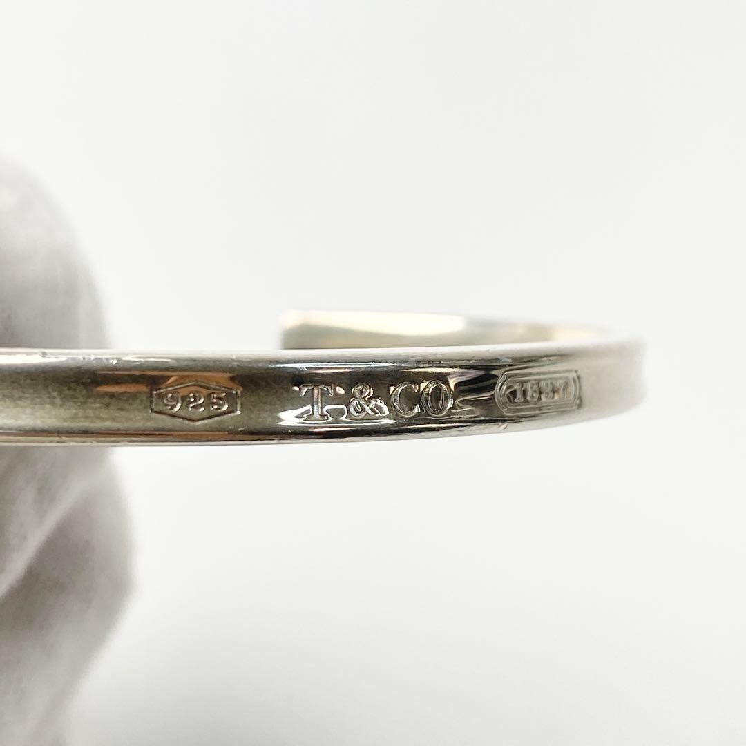 ティファニーTiffany バングル ラブノット 1837 Ag925