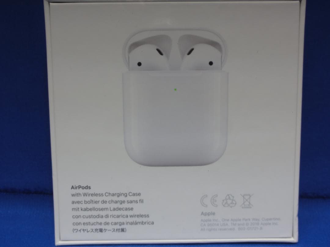 アップル AirPods (第2世代) ブルートゥースイヤホン MRXJ2J/A