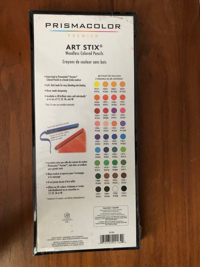 アートステックス　プリズマカラー　36色　PRISMACOLOR ARTSTIX