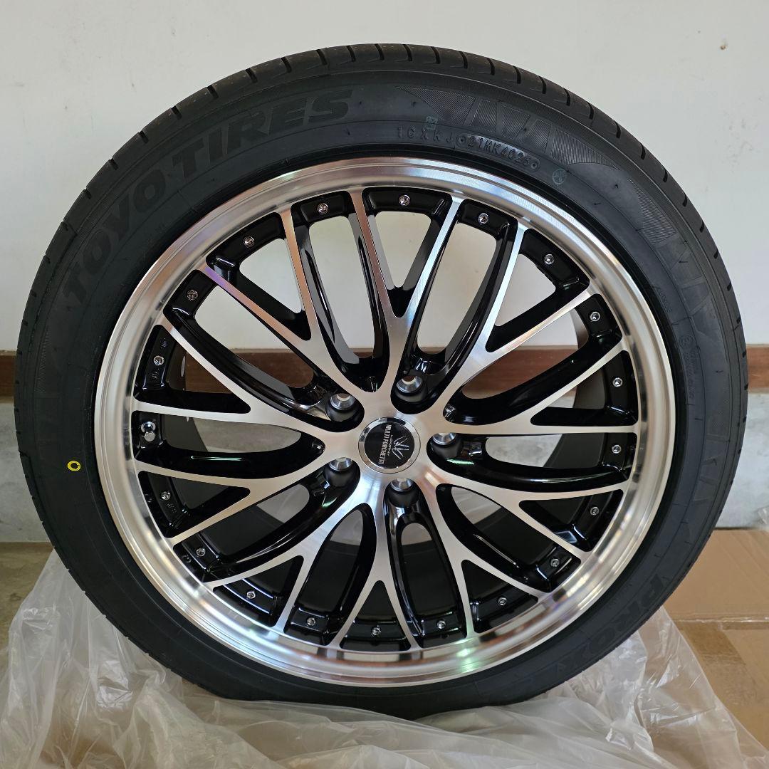 未使用品マルチフォルケッタms3 タイヤホイール4本セット　アルファード40