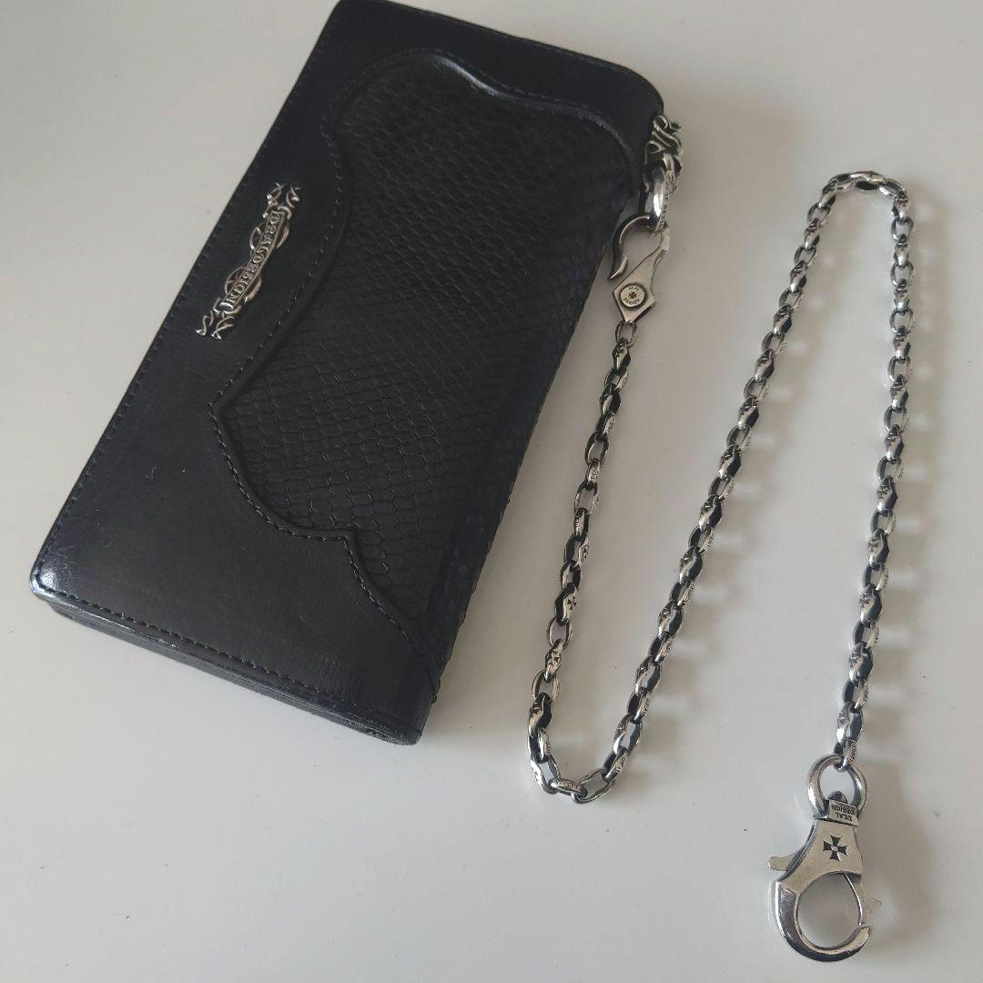 ディールデザイン エンブレムライオンウォレット スリップカットウォレットチェーン