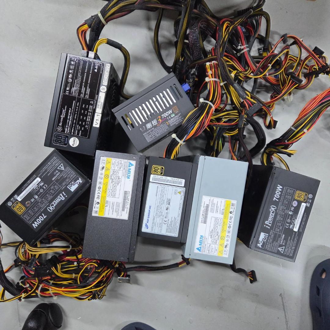 12 通電確認済 電源ユニット 700W～750W 7個