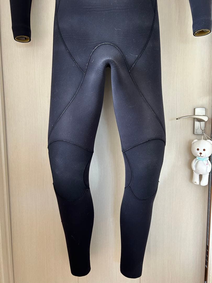 セール　RASH ウェットスーツ　セミドライ　ブラックエディション　6ミリ