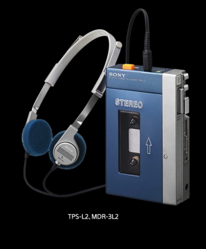 SONY 初期ウォークマン用レトロヘッドフォン 高音質 MDR-3L2 ジャンク