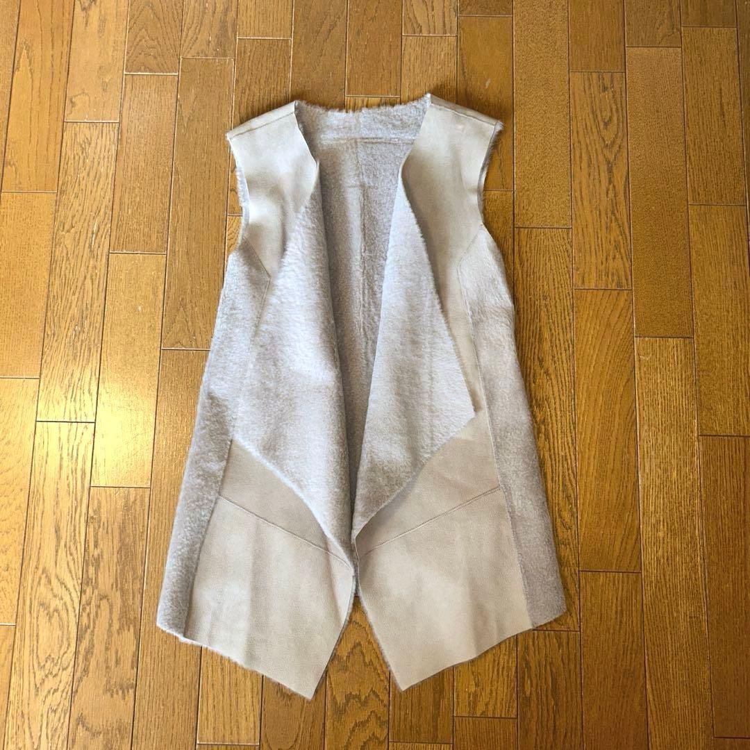 タグ付き新品　KARL DONOGHUE カールドノヒュー ムートンジレ　18万