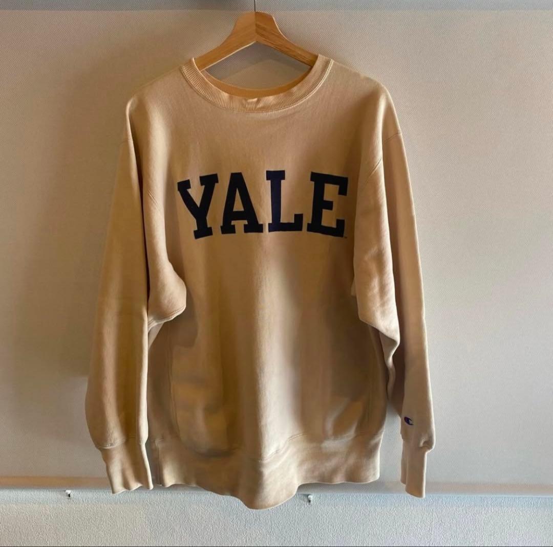 激レア色 Champion YALE Reverse Weave 90s