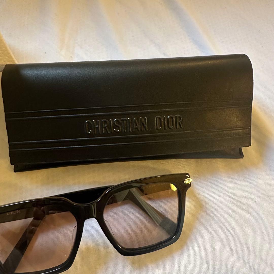 Dior サングラス ブラック ブラウン レンズ
