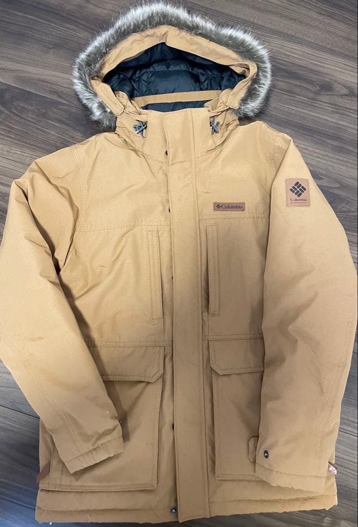 Columbiaコロンビア マーカムピークジャケット ダウンジャケットベージュ