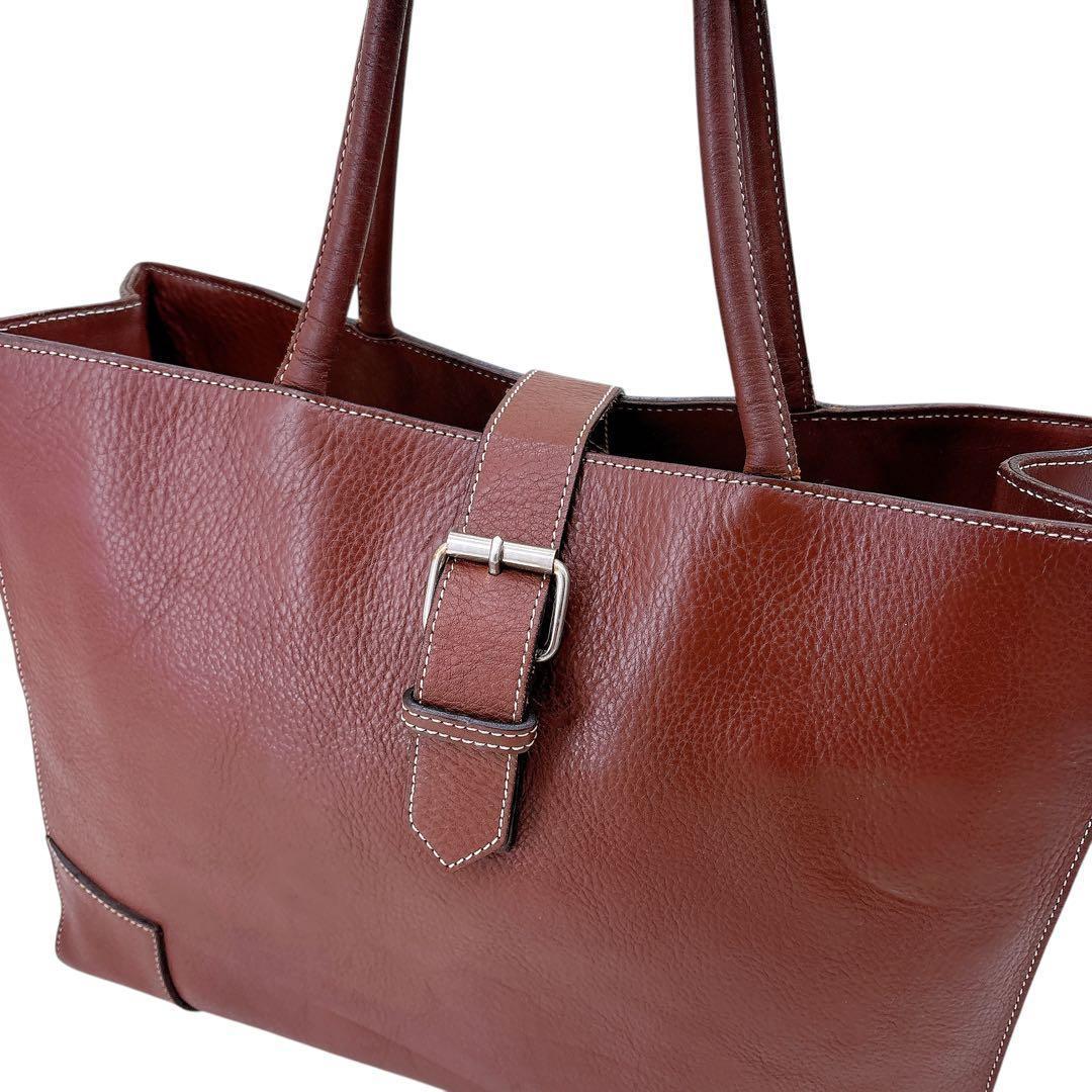 希少ヴィヴィアンウエストウッド/牛革ビジネスバッグ/ハンドバッグ/ワンショルダー