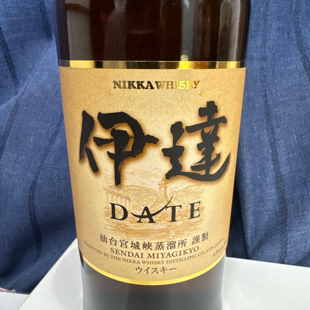 伊達　旧ラベル　ニッカウイスキー NIKKA DATE ウイスキー 700ml