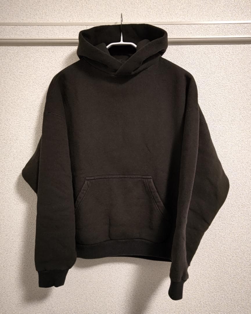 完売品【LON】新作フーディーTwo Side Hoodie/ Charcoal