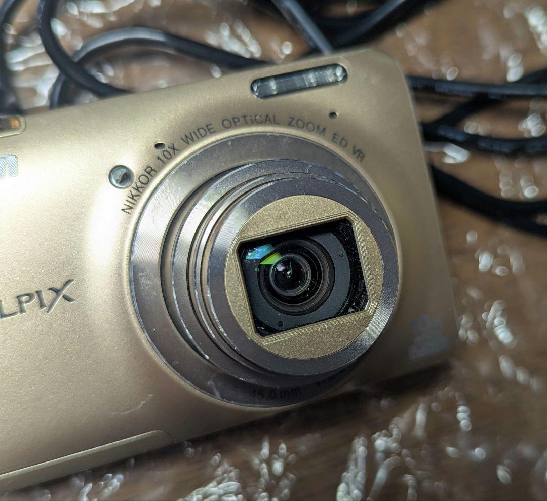 Nikon COOLPIX S6300 ゴールド 　コンデジ