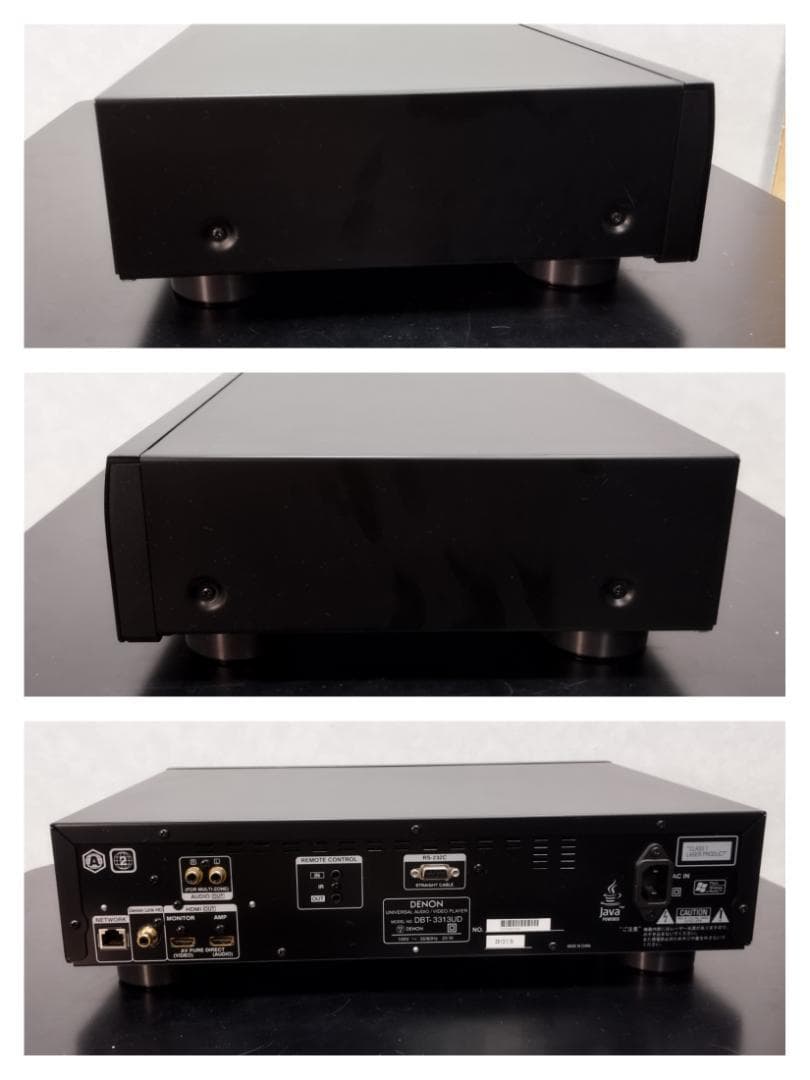★★385 DENON ユニバーサル ブルーレイプレーヤー DBT-3313UD